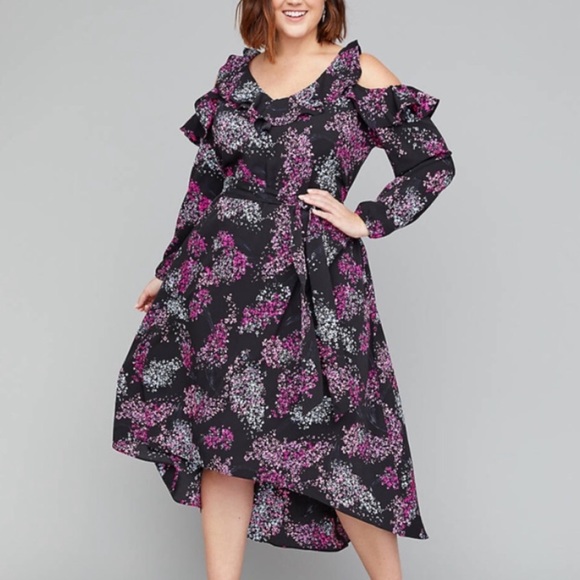 Lane Bryant Dresses & Skirts - Lane Bryant cold shoulder dress